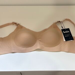 Knix Nursing Tan Bra L NWT